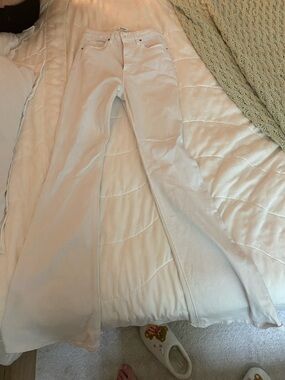 Hudson Holly Flare White Jeans